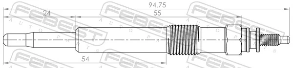 Bujía de precalentamiento para Ford Focus DFW
