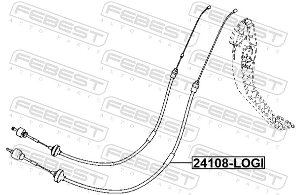 Cable de embrague Dacia Logan I  MCV familiar (KS) (2007 - 2012) precio, desde 17,03 EUR