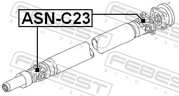 Cruceta transmision para Nissan Vanette Cargo C23