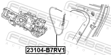 23104B7RV1 Febest