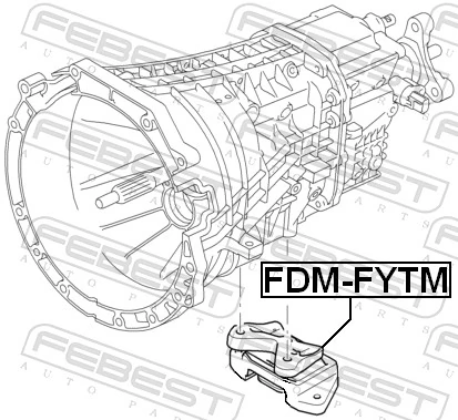 Taco de caja de cambios Ford Transit 6