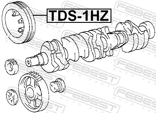 Dámper para Toyota Land Cruiser 80 J8