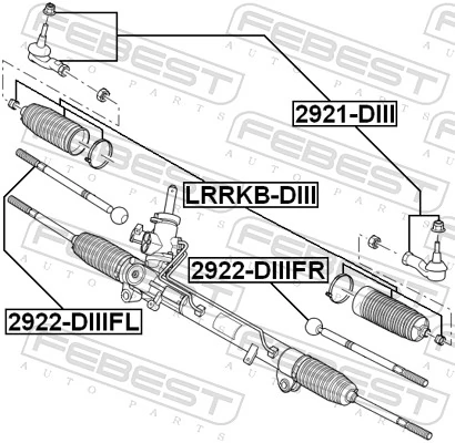 Comprar Fuelle dirección Land Rover Discovery III LR3