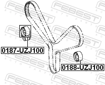 Polea correa distribución Toyota Land Cruiser 100 SUV (J10) (1998 - 2005) precio, desde 29,31 EUR