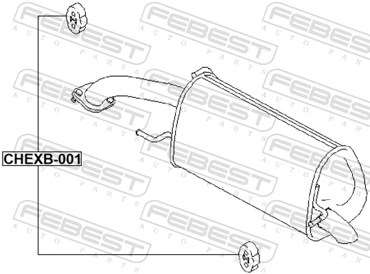 Comprar TF69601203047 ZAZ Soporte de tubo de escape