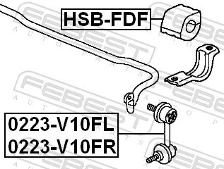 Buje de barra estabilizadora delantera Isuzu 8972566741 precio, desde 2,99 EUR