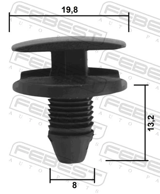 Clip de fijación del guardabarros delantero Renault (RVI) 9648975680 precio, desde 0,35 EUR