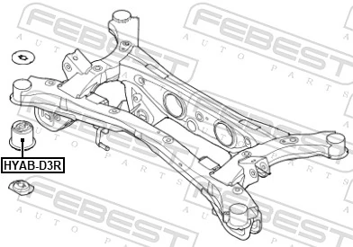  Silentblock trasero Hyundai Tucson 3