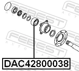 Comprar 1959350 Ford Cojinete de rueda trasero