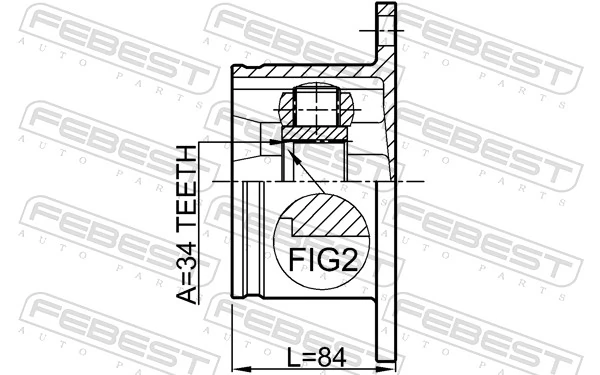 1711A4 Febest