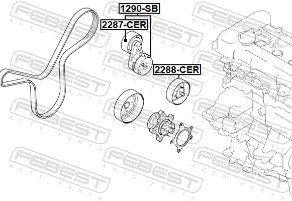 Tensor de la correa trapecial Hyundai Accent IV sedán (RB) (2010 - 2014) precio, desde 49,23 EUR