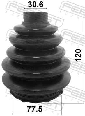  Fuelle de palier delantero exterior Ford Focus 2