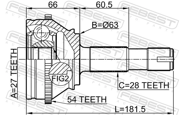 Comprar 71771178 Fiat/Alfa/Lancia Junta homocinetica