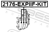 2176EXPIIFKIT Febest 