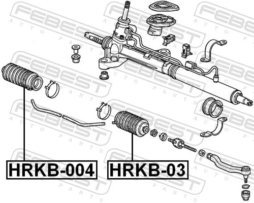 Guardapolvo de dirección Herth+buss J4104001 precio, desde 9,01 EUR