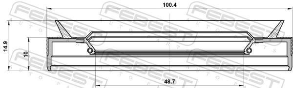 95PES501001015C Febest