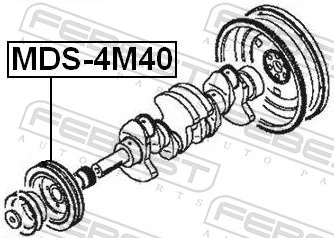 MDS4M40 Febest Dámper