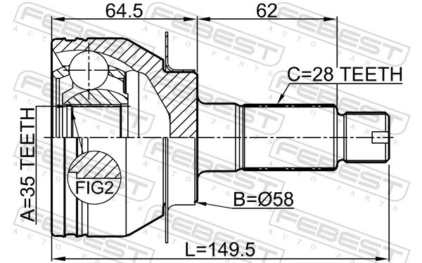 Comprar Junta homocinetica Suzuki Vitara  LY