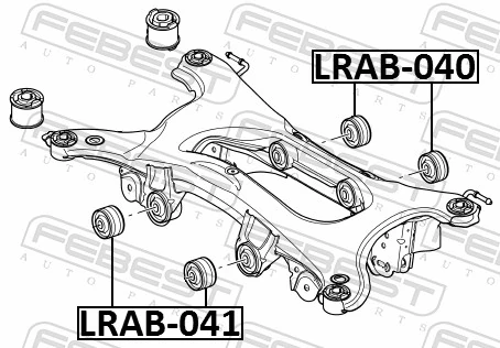 Comprar Silentblock trasero Land Rover Freelander II L359