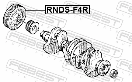 RNDSF4R Febest Dámper