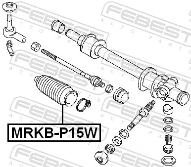 Guardapolvo dirección para Mitsubishi L 300  P0W, P1W, P2W