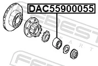  Cojinete de rueda Iveco Daily 6