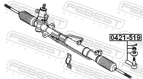 Rótula de barra de acoplamiento Mitsubishi Lancer X SPORTBACK hatchback (CX_A) (2007 - 2026) precio, desde 12,58 EUR