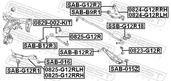 0829002KIT Febest