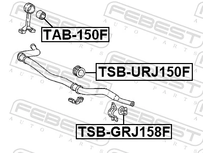 TSBURJ150F Febest