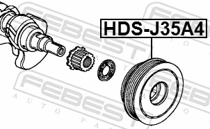 Dámper para Honda Accord VI CG