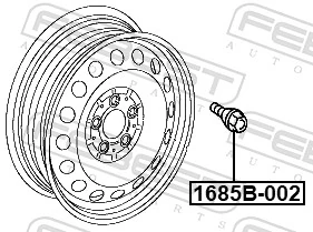 Tornillos para llantas para Mercedes E  W212