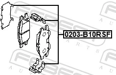 0203B10RSF Febest