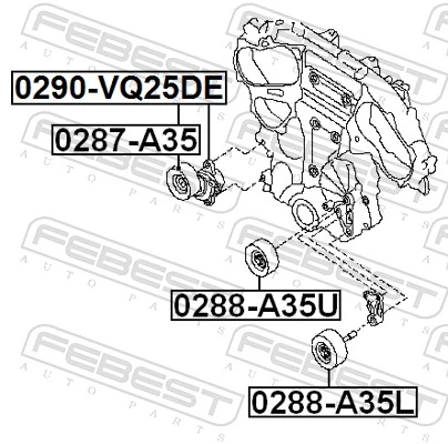 Comprar Tensor de correa poli V Nissan Murano  Z51