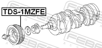 Dámper para Lexus RX 300 MCU15