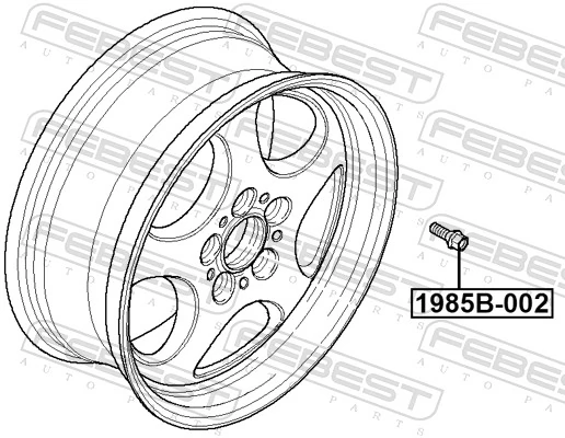 Tornillos para llantas para BMW 3  G20, G80, G28
