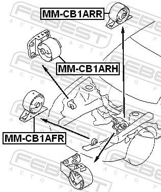 Comprar S2252003 Polcar Soporte de motor delantero