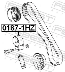 Rodillo tensor cadena Toyota Land Cruiser 100