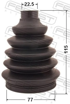 Fuelle transmisión delantero exterior para Nissan Almera CLASSIC B10RS