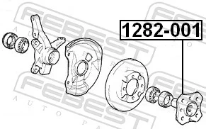 Comprar Buje de rueda delantero Hyundai Accent I 