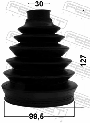 0217PV42 Febest Fuelle transmisión delantero exterior