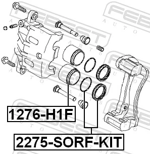 Kit de reparación de pinzas para Hyundai H100  