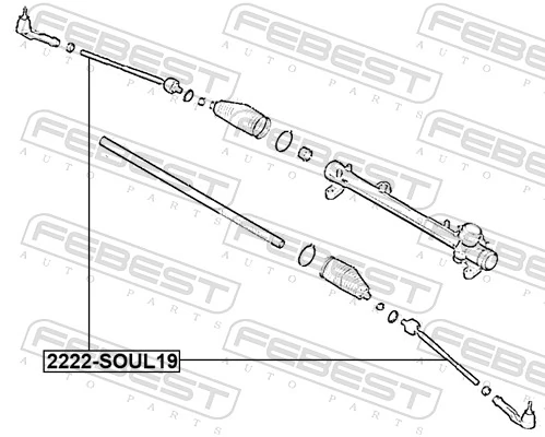 Comprar Barra de acoplamiento KIA Soul III SK3