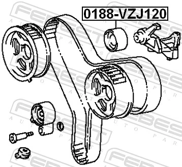 Comprar Polea correa distribución Lexus RX 300/330/350/400H U3