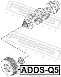 Comprar Polea de cigüeñal Volkswagen Passat ALLTRACK B7 365