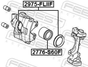 Comprar Kit de reparación de pinzas de freno Land Rover Freelander I L314