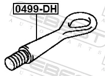 Gancho De Remolque Nissan Versa E12X