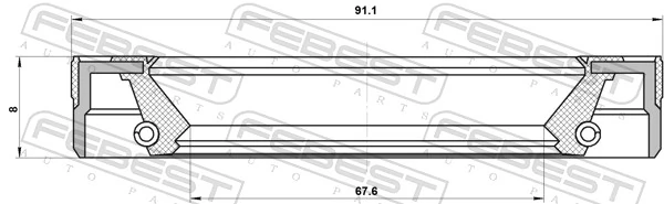 95LES69910813X Febest