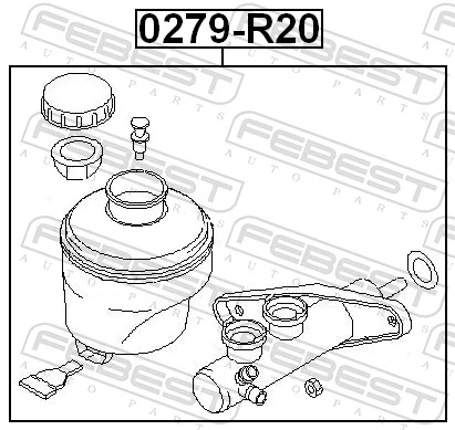 Comprar 1959366 Ford Cilindro maestro de frenos