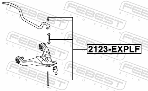 Comprar Bieleta estabilizadora delantera Ford Explorer  