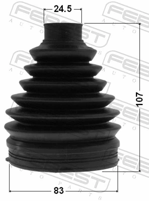 0517PBK Febest Fuelle transmisión delantero exterior